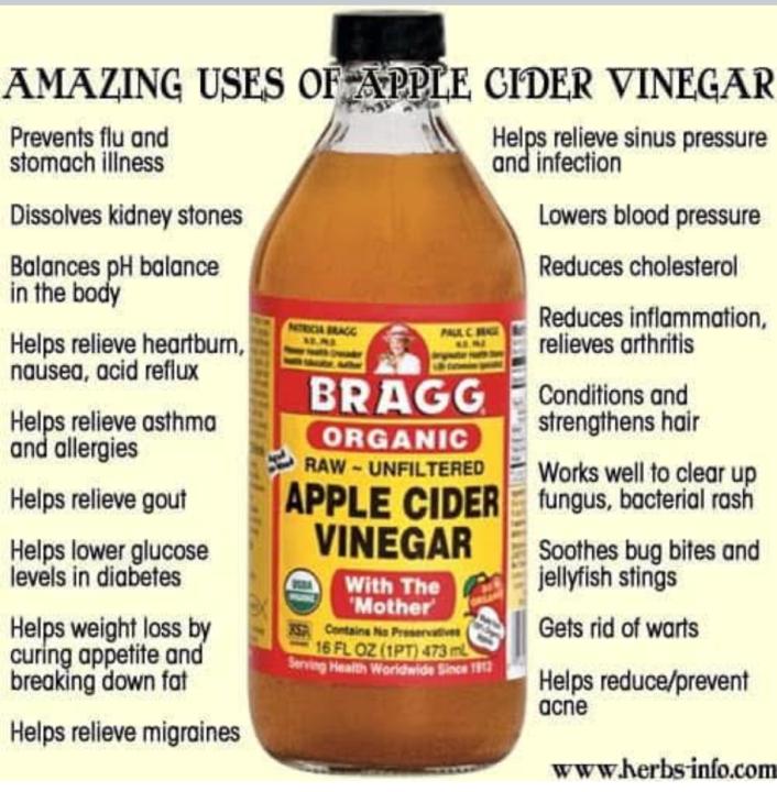 Apple 🍎 cider vinegar 