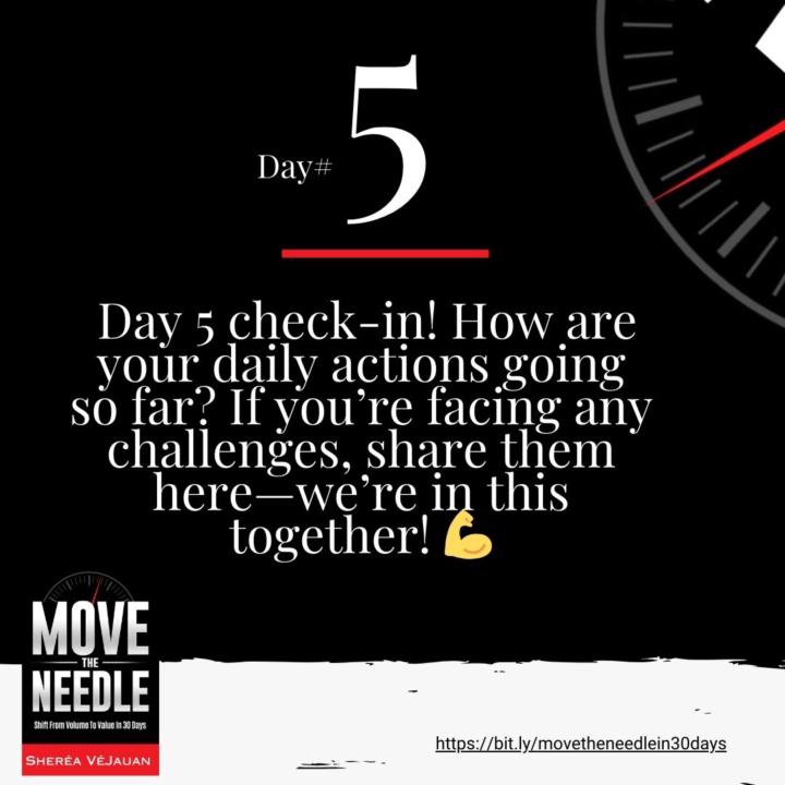 🔥 Move the Needle – Day 5