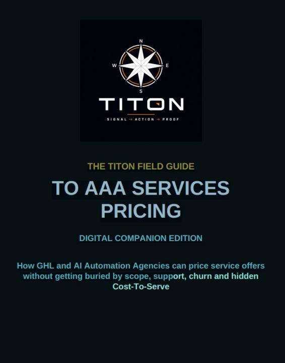 New eBook on GHL AAA Services Pricing