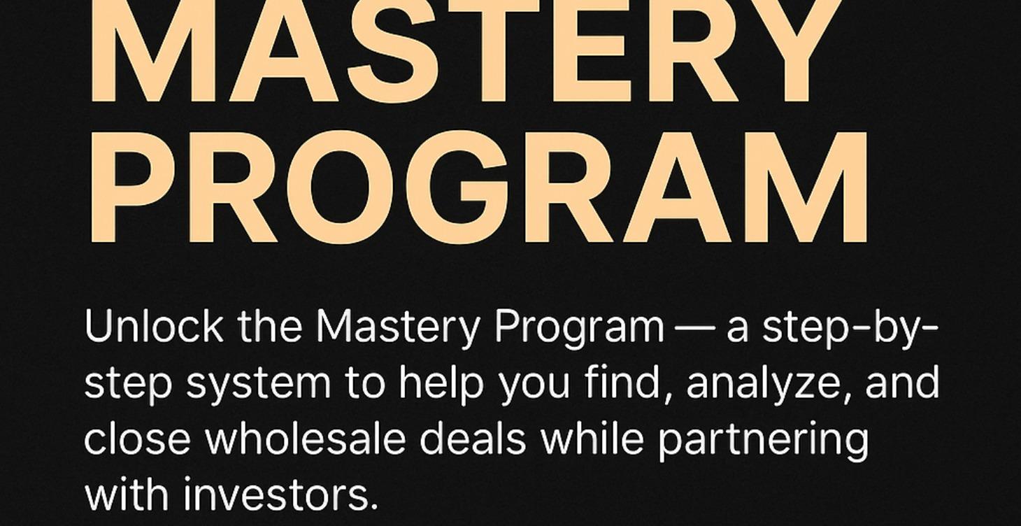 Mastery Program