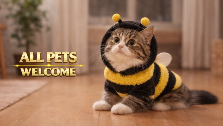 Cats in Sweaters. Bunnies in Bows. We Need It All.