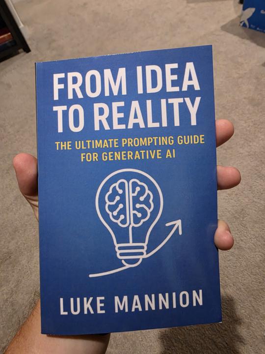 Support a fellow member - Luke Mannion's Book on Prompting
