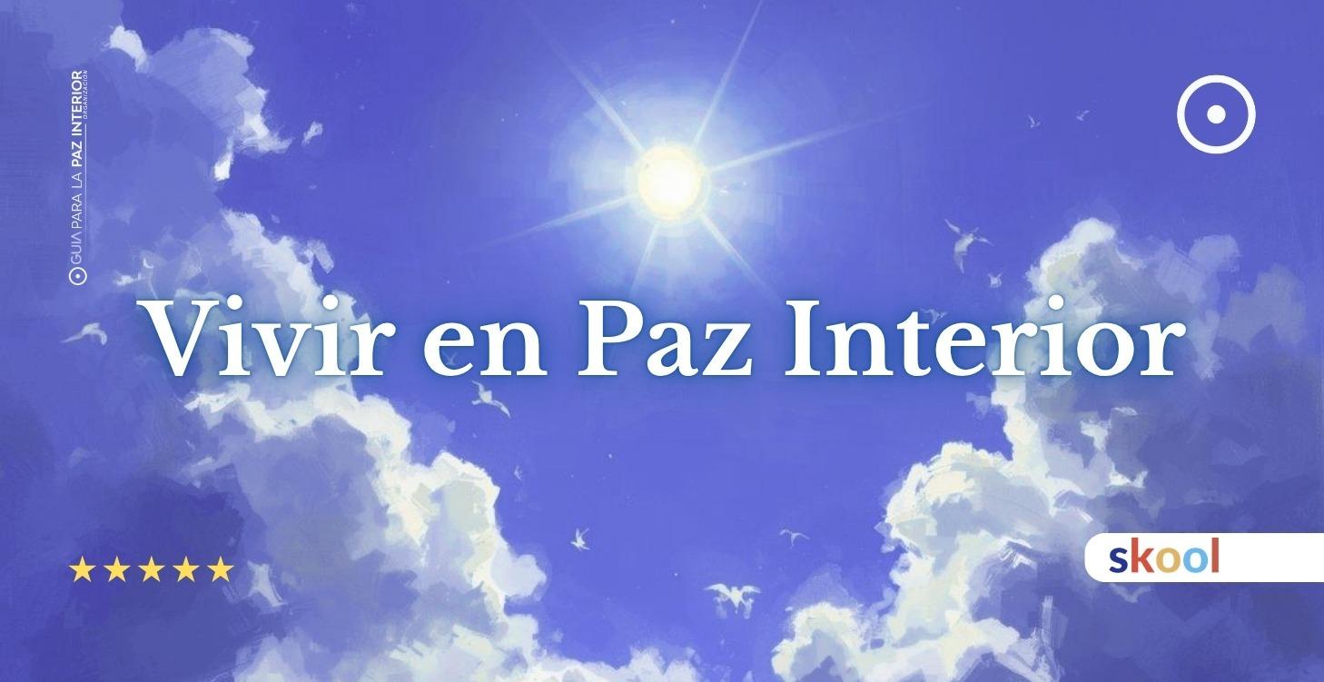 Vivir en paz interior
