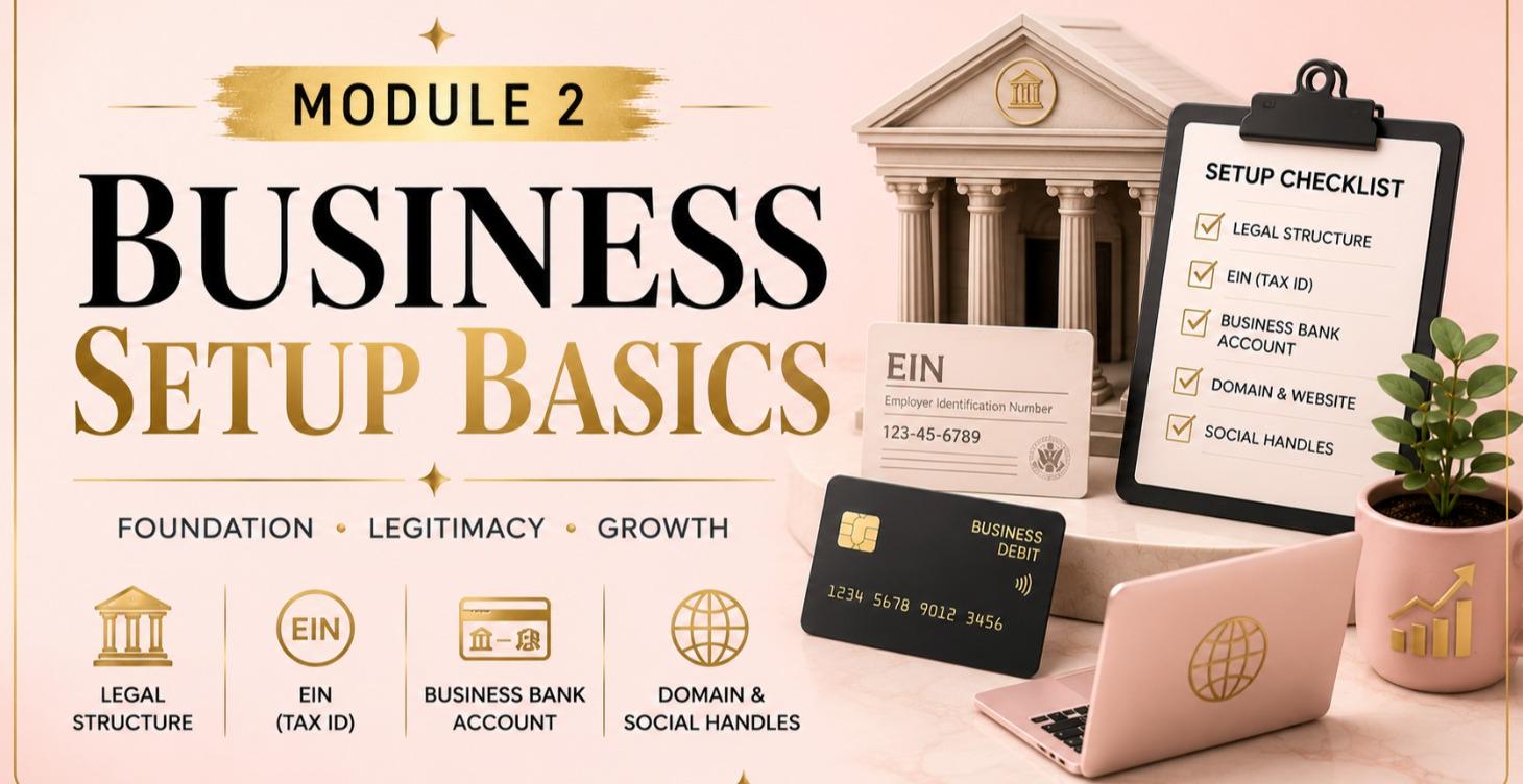 Module 2: Business Setup Basics