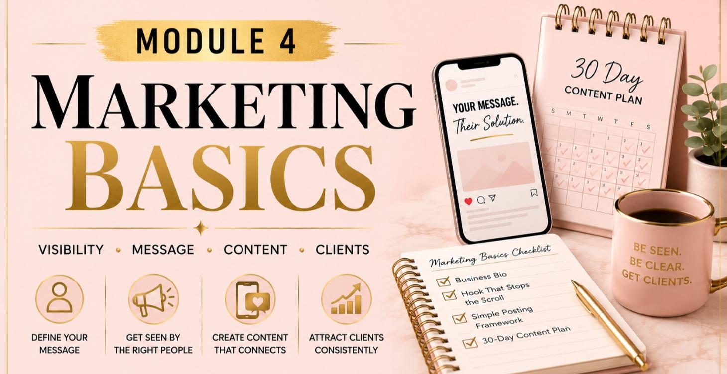 Module 4 — Marketing Basics