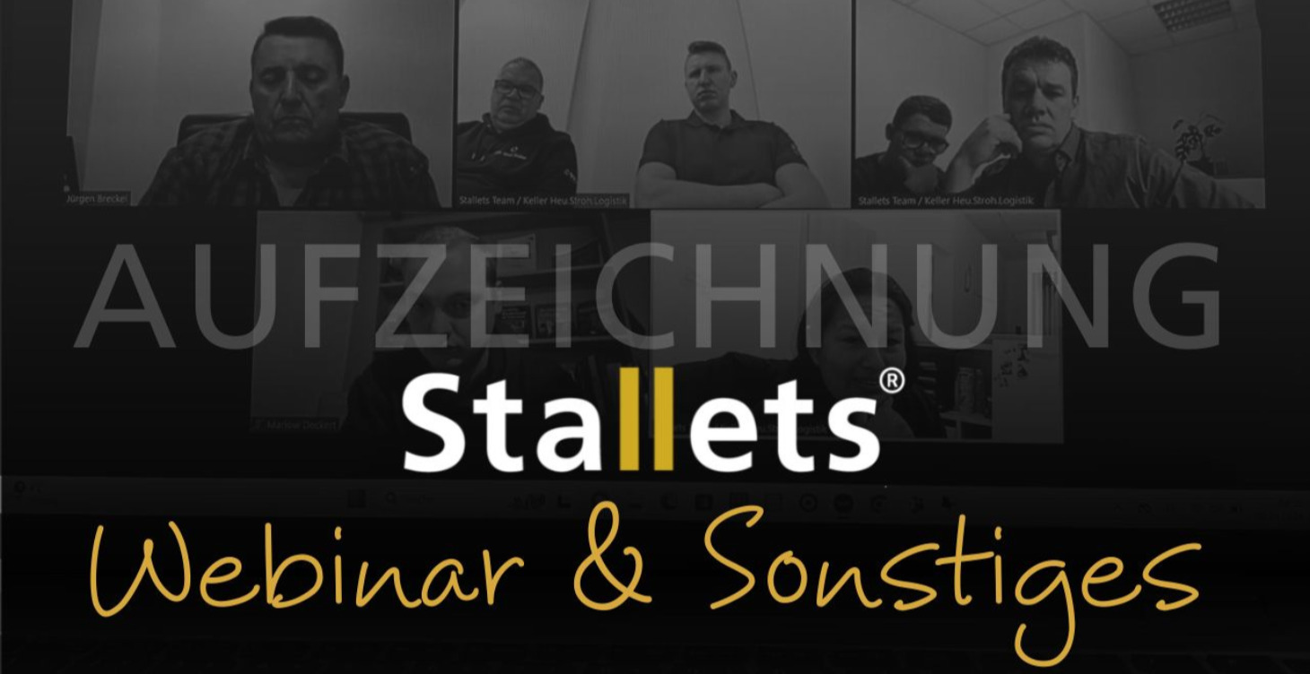 Stallets Webinare & Sonstiges