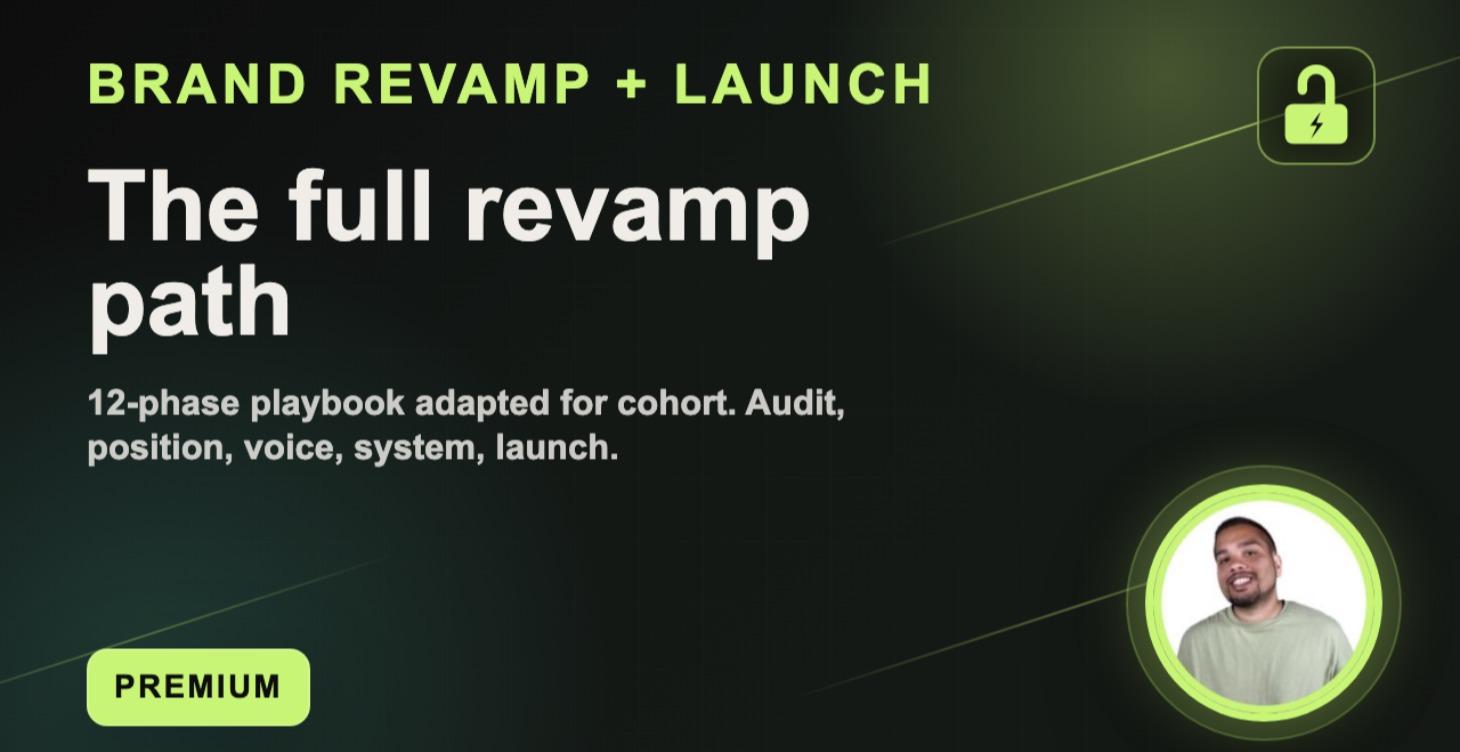 Brand Revamp + Launch