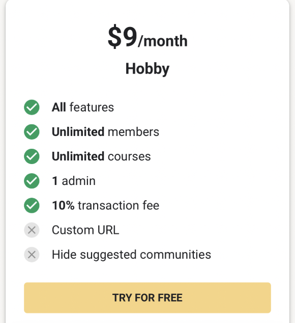 $9 開事業  (比Netflix還便宜）