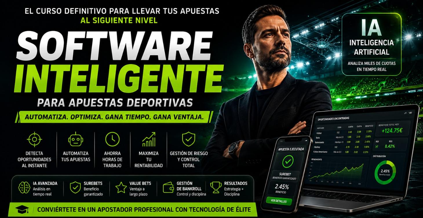 🚀 Software Inteligente para Apuestas Deportivas