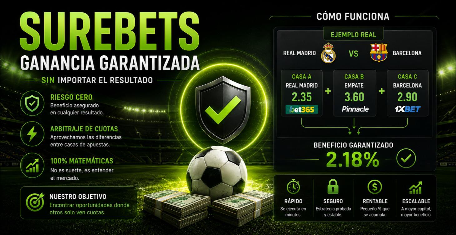 MÓDULO 2 — Surebets: Arbitraje Deportivo