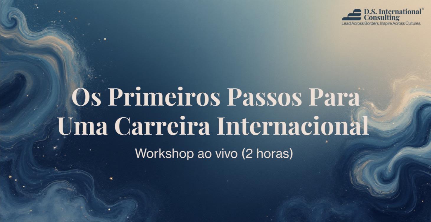 Workshop ao vivo - 25/02 às 19h