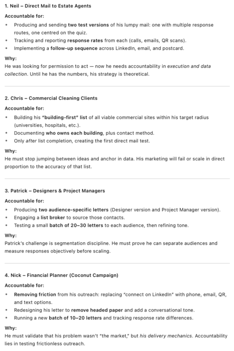 Q&A Reviewed: Accountability / Validation / Criticism