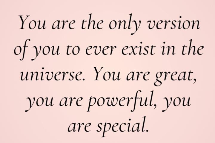 You're fantastic 