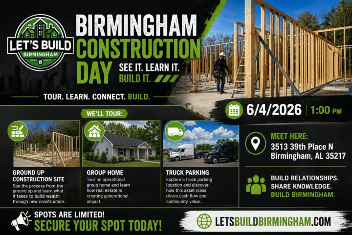 Construction/ Group Home  Tour Day 6/4/26 3513 39th Pl N Birmingham AL 35217