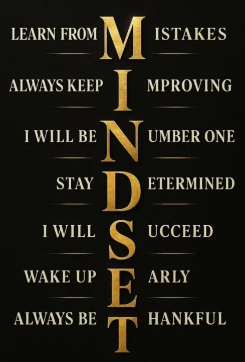 It starts with your mind.