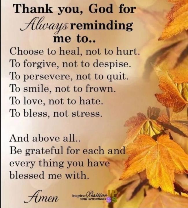 Be blessed and have a fantastic day.