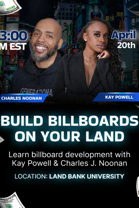 Happening Now - Learn How to Make $300K/yr Passively With Billboards on Your Land