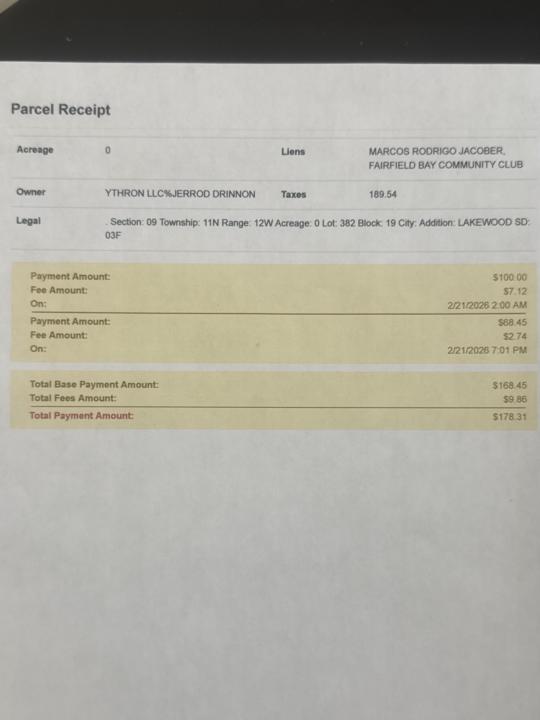 My First Land Purchase 