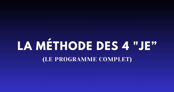 Programme/La méthode des 4 JE
