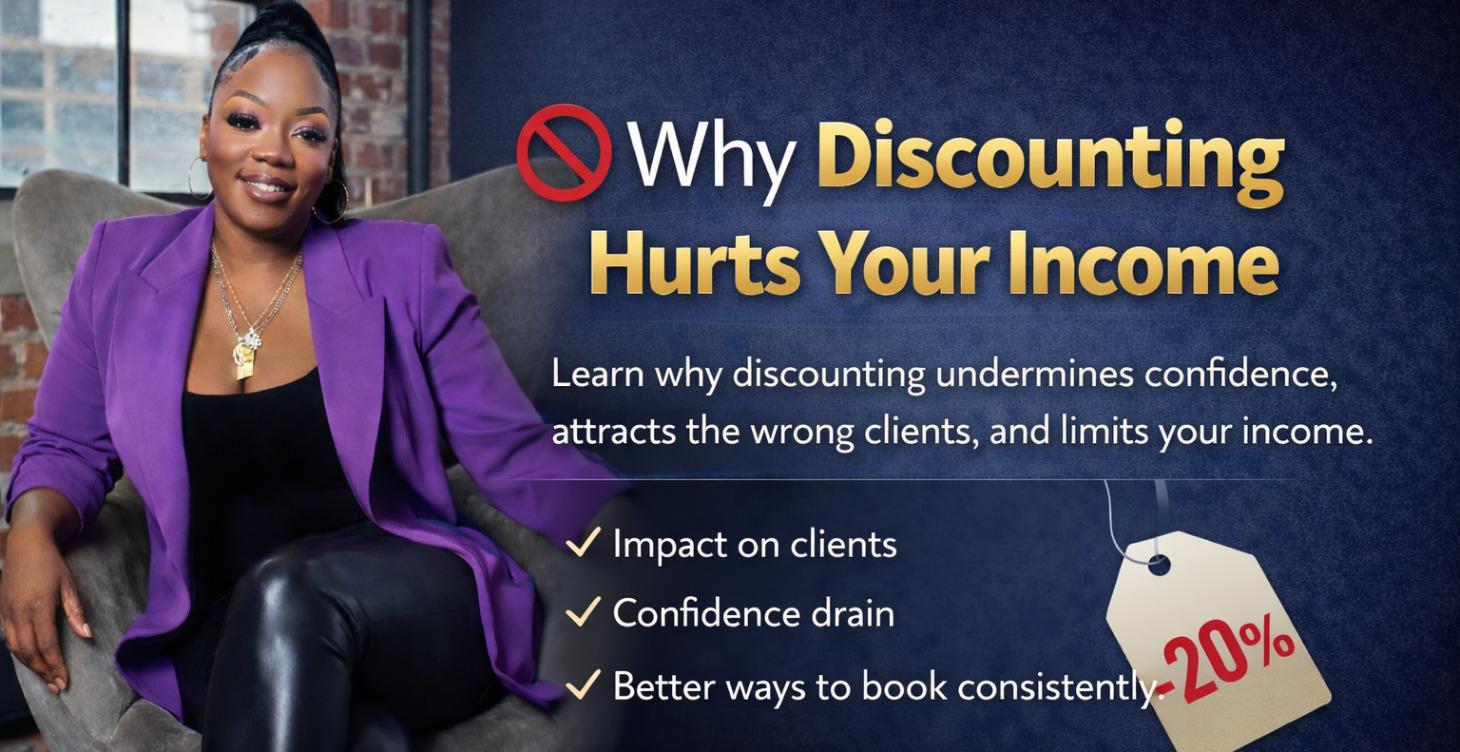 🚫 Why Discounting Hurts Your Income