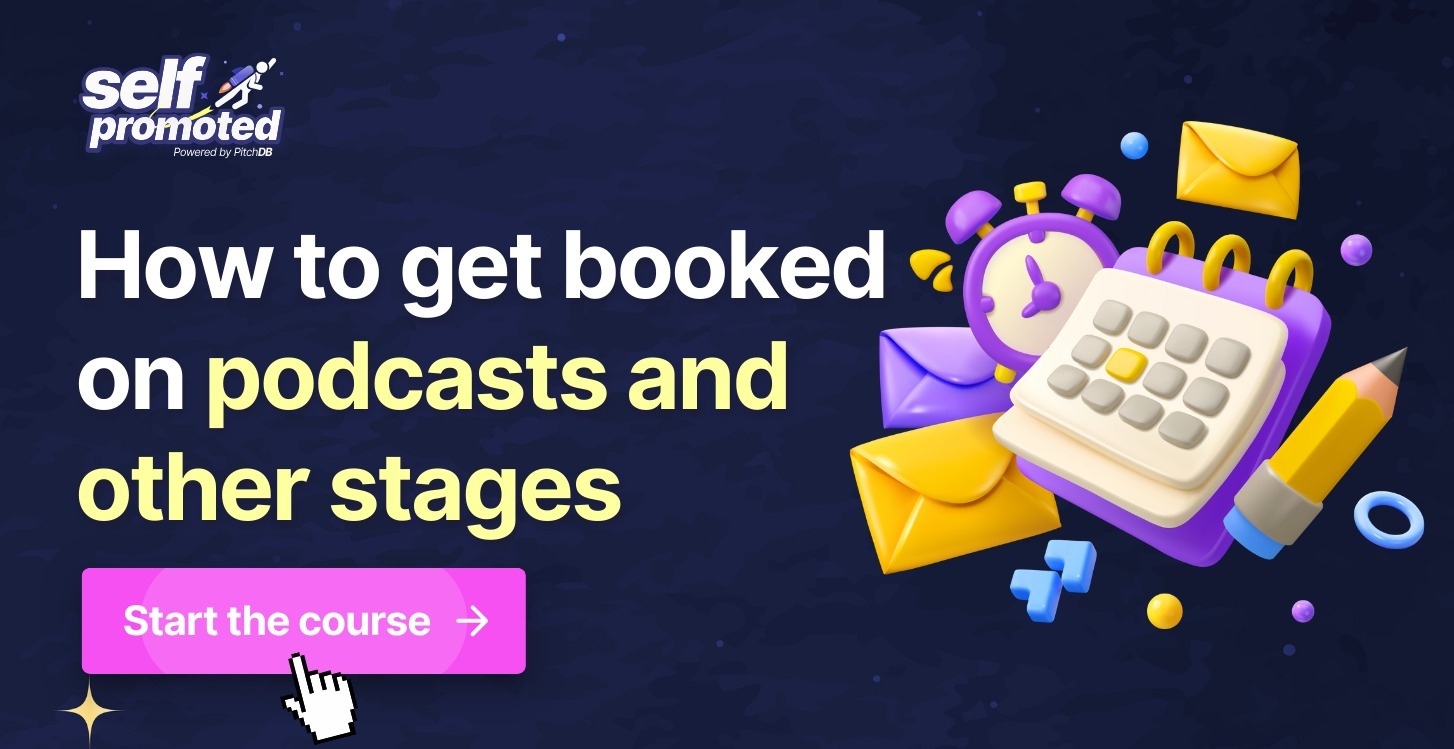 How to get booked on podcasts and other stages