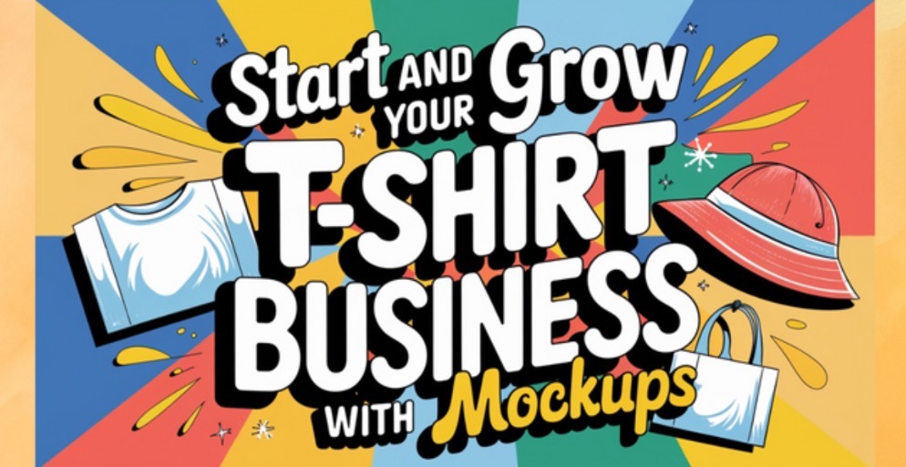 Start and Grow Your T-Shirt Business with Mock-Ups