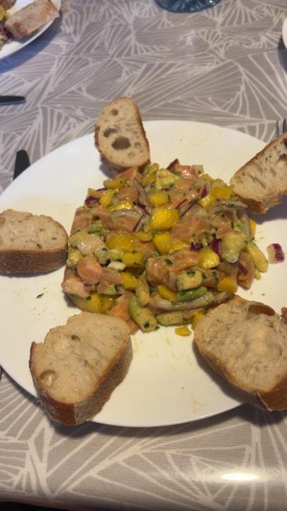 Tartare de saumon