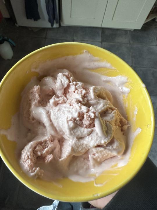 Glace lait cru Fraise ! 🍓 