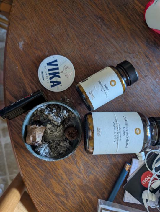 Expérimentations Compléments + Nicotine