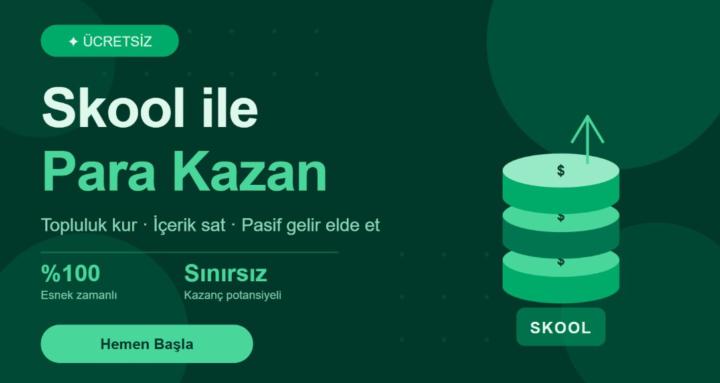 Skool ile Para Kazan Ucretsiz