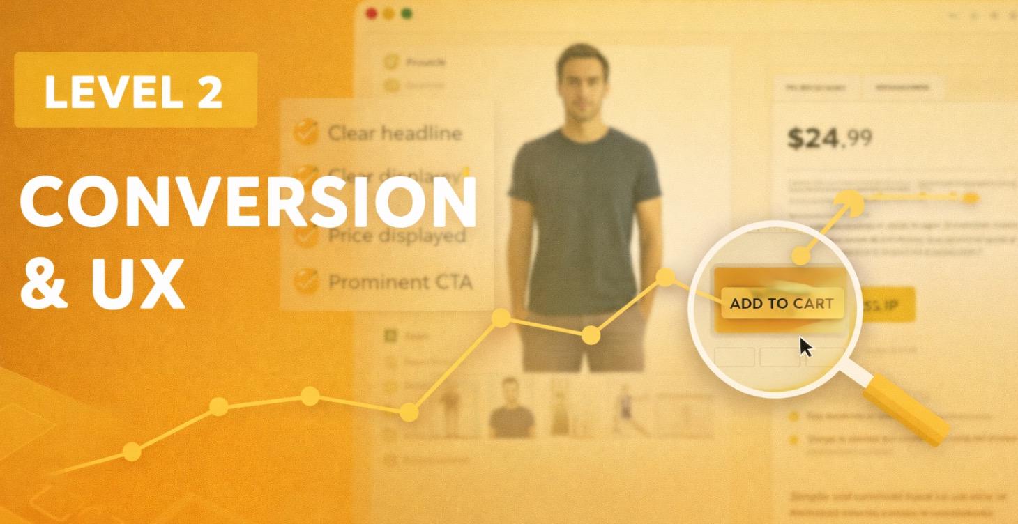 LEVEL 2 – Basic CRO & Verkaufsoptimierung