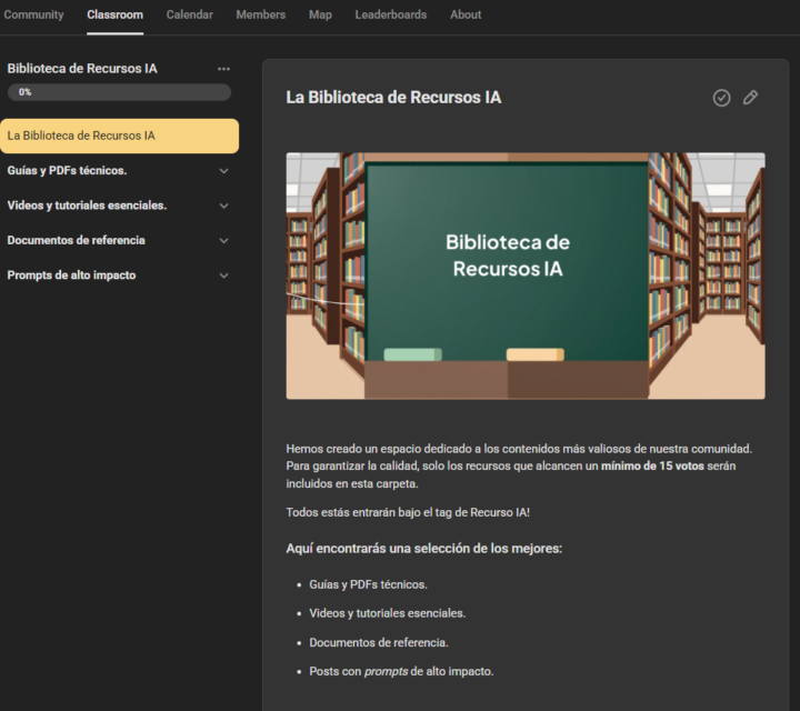 Presentamos la nueva Biblioteca de Recursos IA 🚀