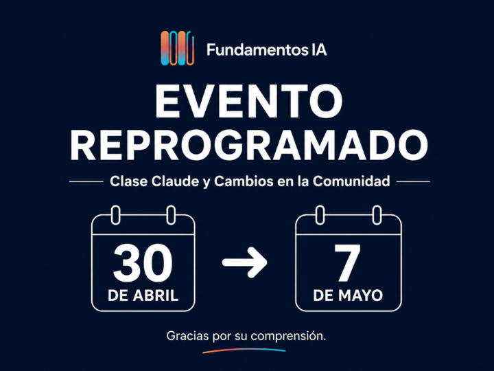 Recordatorio de reagendamiento