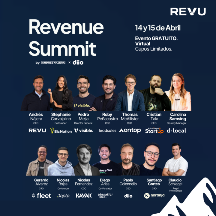 Revenue Summit (Regístrate a aprender gratis de expertos en ventas!)