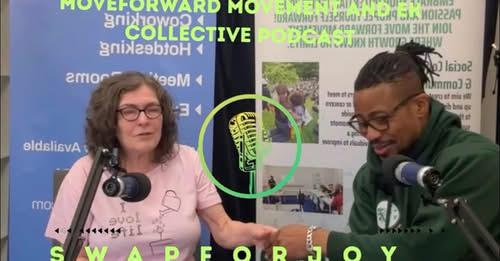 swapforjoy sharing our work on a podcast! 