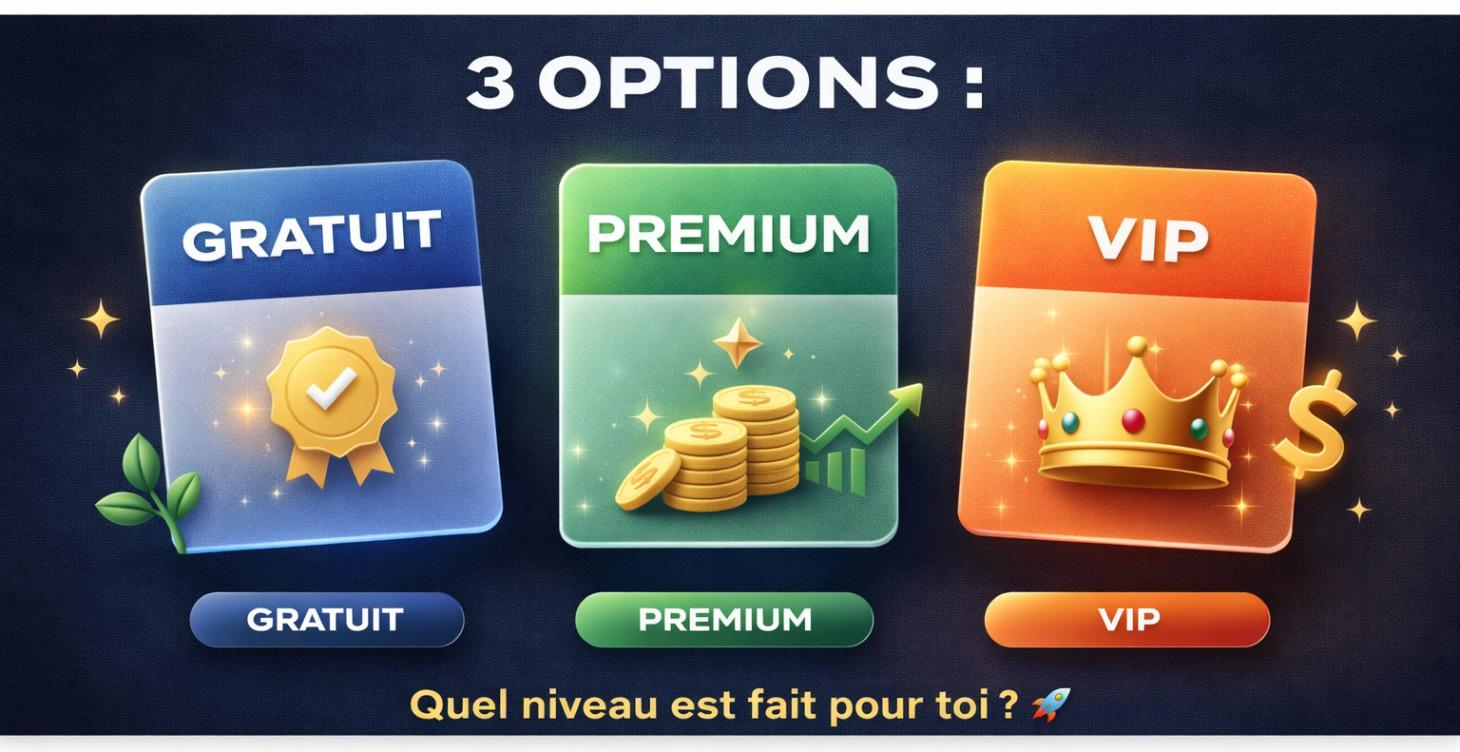 3 options pour accélérer ton succès