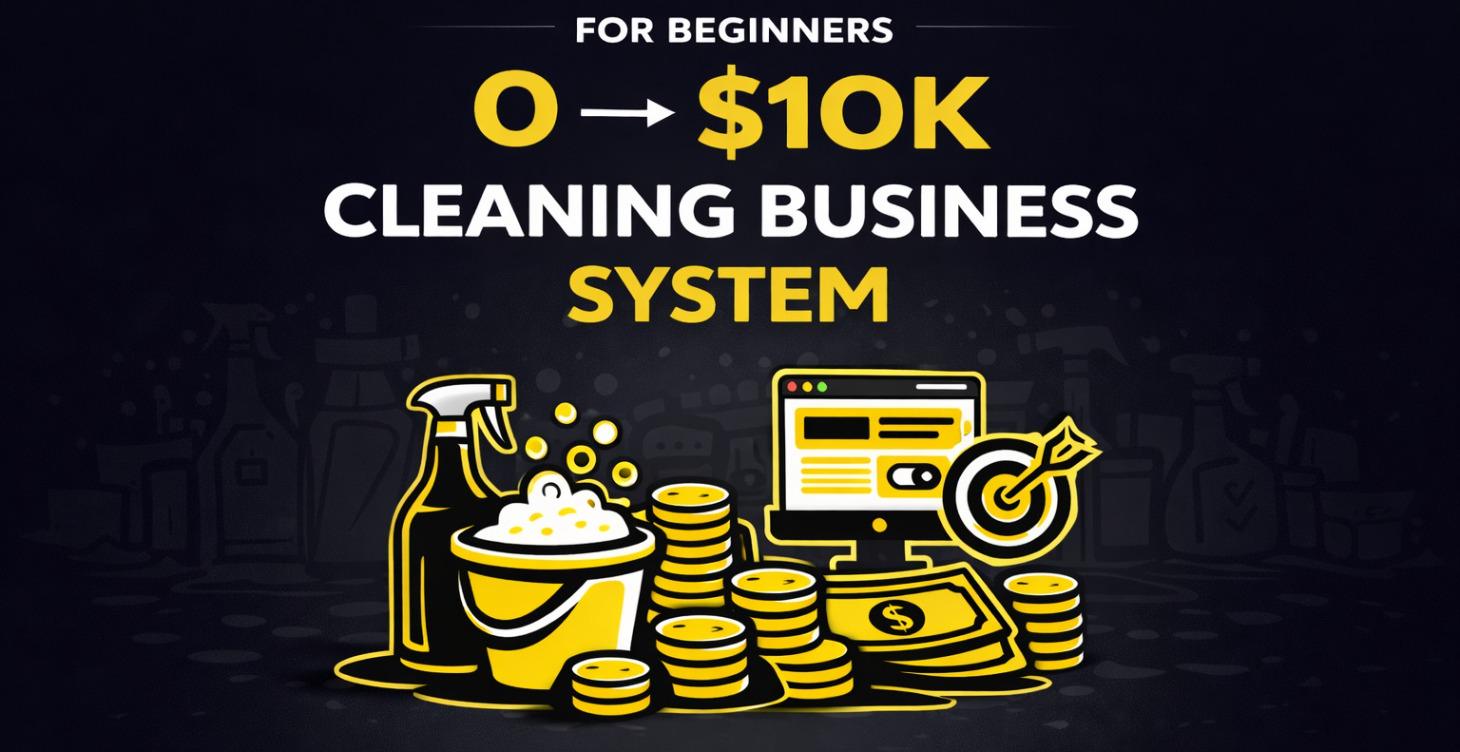 My Exact 0 → $10K Cleaning Business System