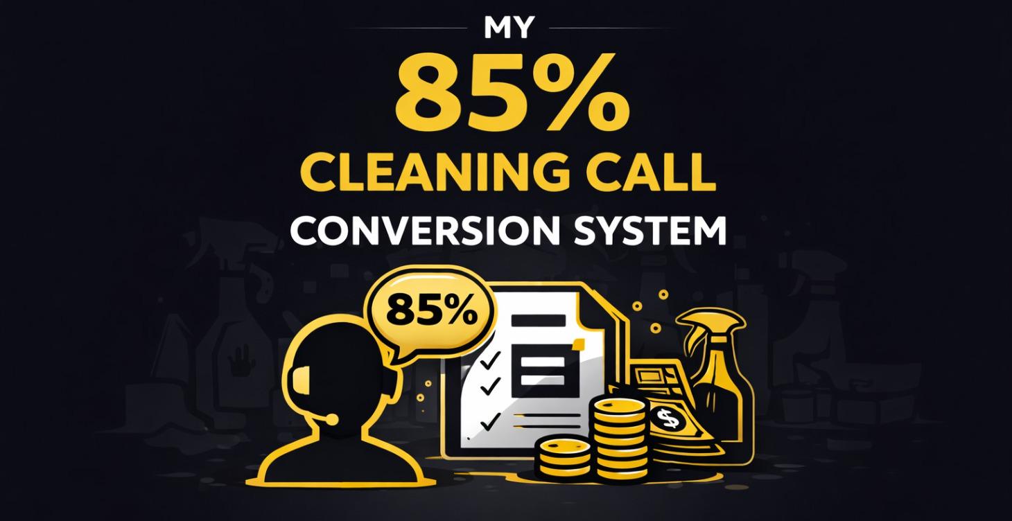 My High-Conversion Cleaning Sales Script