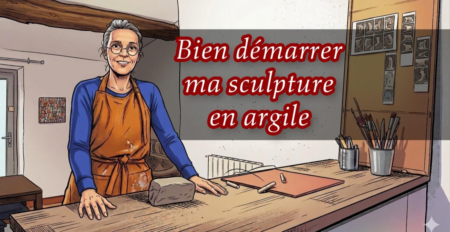 Bien démarrer ma sculpture en argile