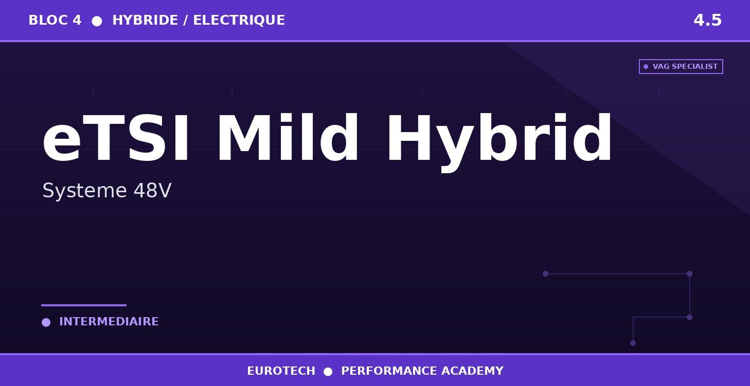 4.5 — eTSI Mild Hybrid — Système 48V