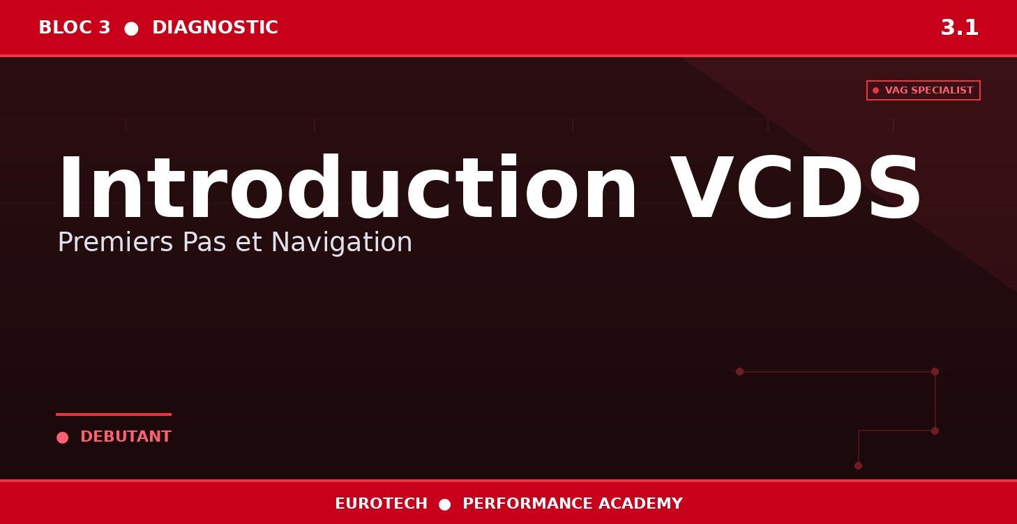 3.1 — Introduction VCDS — Premiers Pas