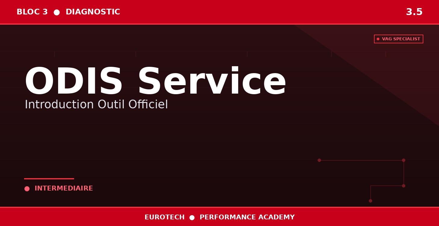 3.5 — ODIS Service — Introduction Outil Officiel