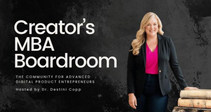 Creator's MBA Boardroom