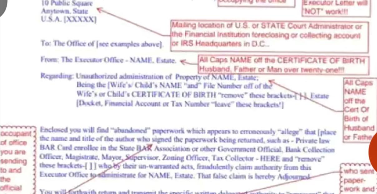 Understanding the executor letter