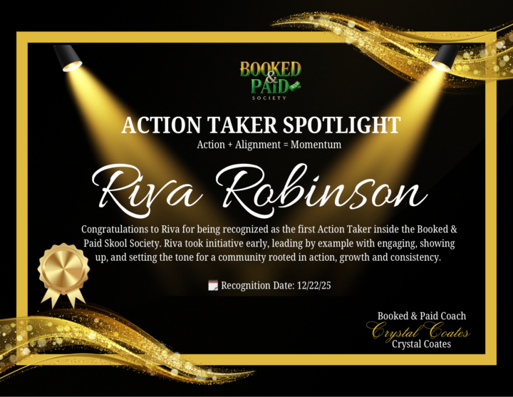 ✨Action Taker Spotlight✨