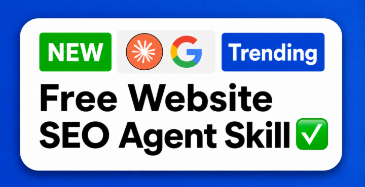 ✅ FREE: Website SEO Agent Skill