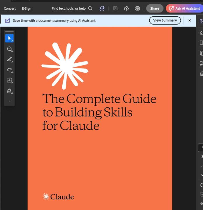✅ FREE: Complete Guide to Building Skills for Claude 🌟 (Free Resource)