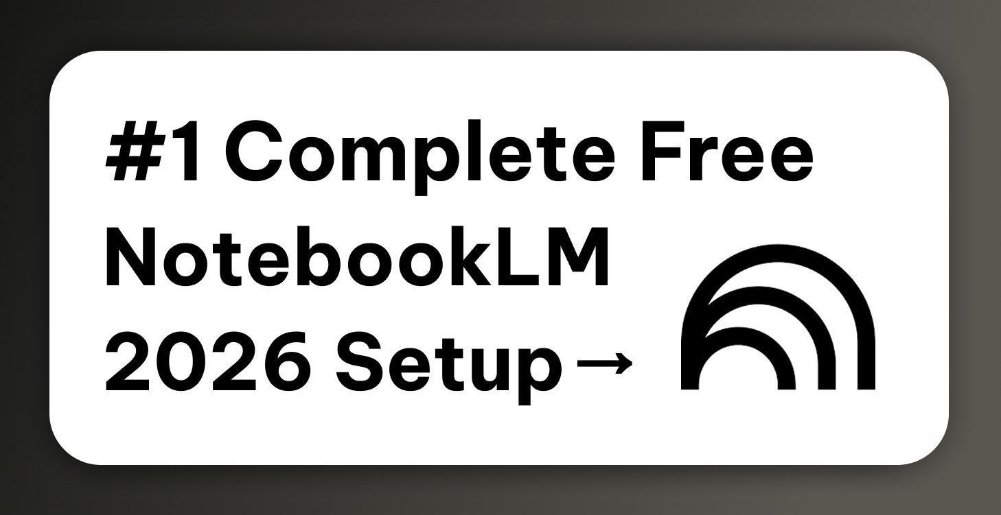 Complete Setup NotebookLM!🤓
