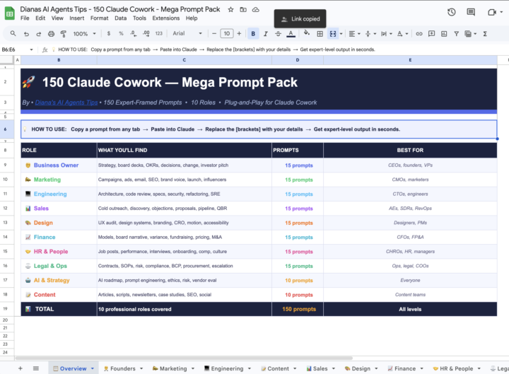 🎁 FREE GIFT: Grab My 150 Mega Prompt Pack! It's My Birthday! ✅