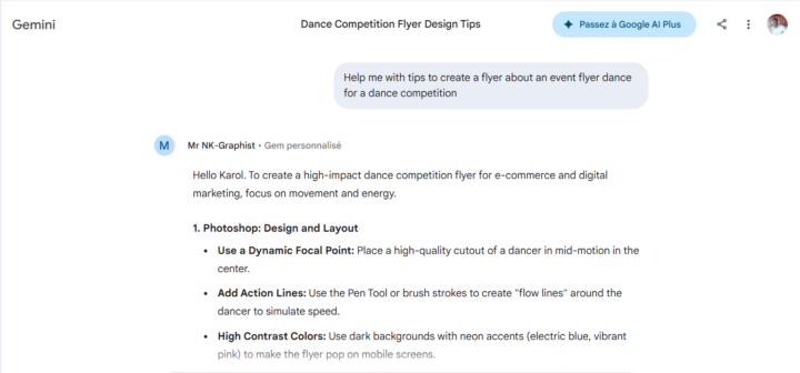 The screenshot of my work